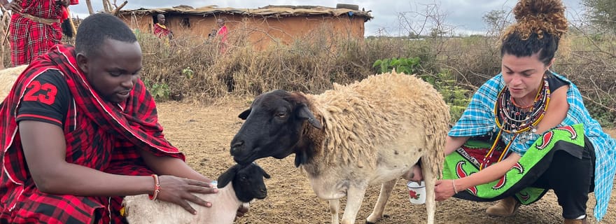 Au départ de Nairobi : excursion d'une journée dans un village Maasai