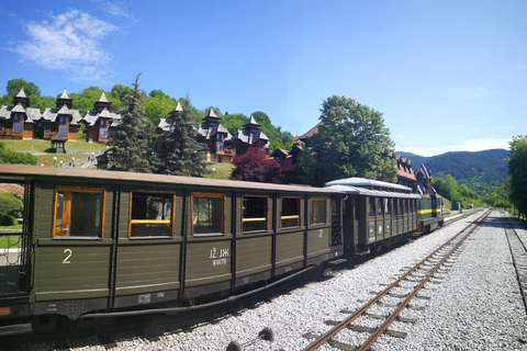 Från Belgrad: Mokra Gora Sargan 8 tåg,Mecavnik &amp; Zlatibor