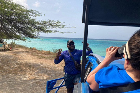 Aruba: Naturlig pool, grottor och Baby Beach Jeepäventyr