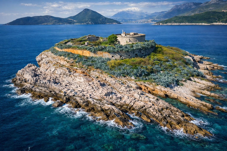 Tivat: Speedboat Tour with Blue Lagoon and Old Military Base