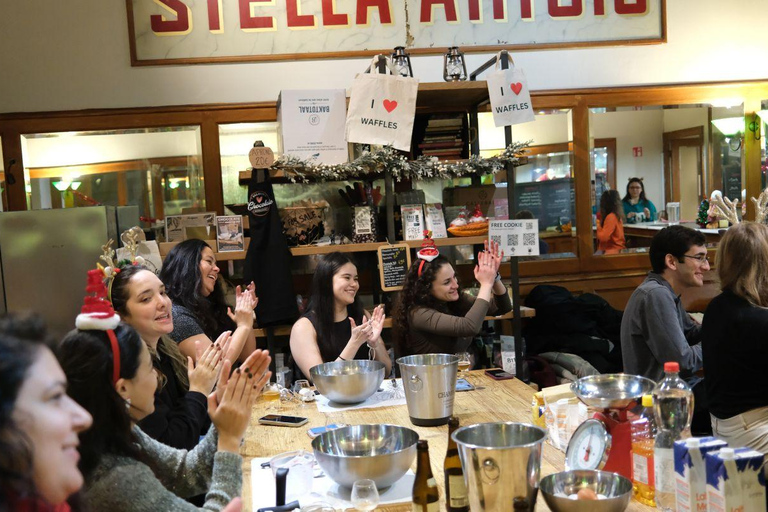 布鲁塞尔：微醺华夫饼工坊配啤酒品鉴