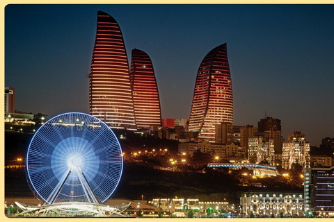 Baku Night Tour Baku: Night Tour of Illuminated Landmarks