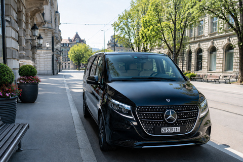 Zurich Airport & City: Scenic Transfer with Lake Photo Stop
