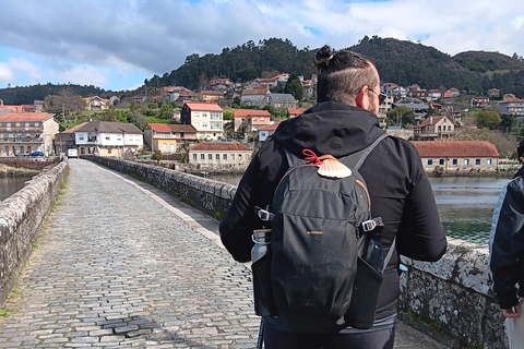 Roads from Tui to Santiago Compostela