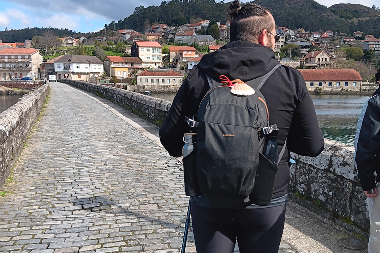 Roads from Tui to Santiago Compostela