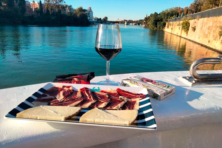 Sevilla: Restaurant boottocht op de Guadalquivir rivier met lunch/diner