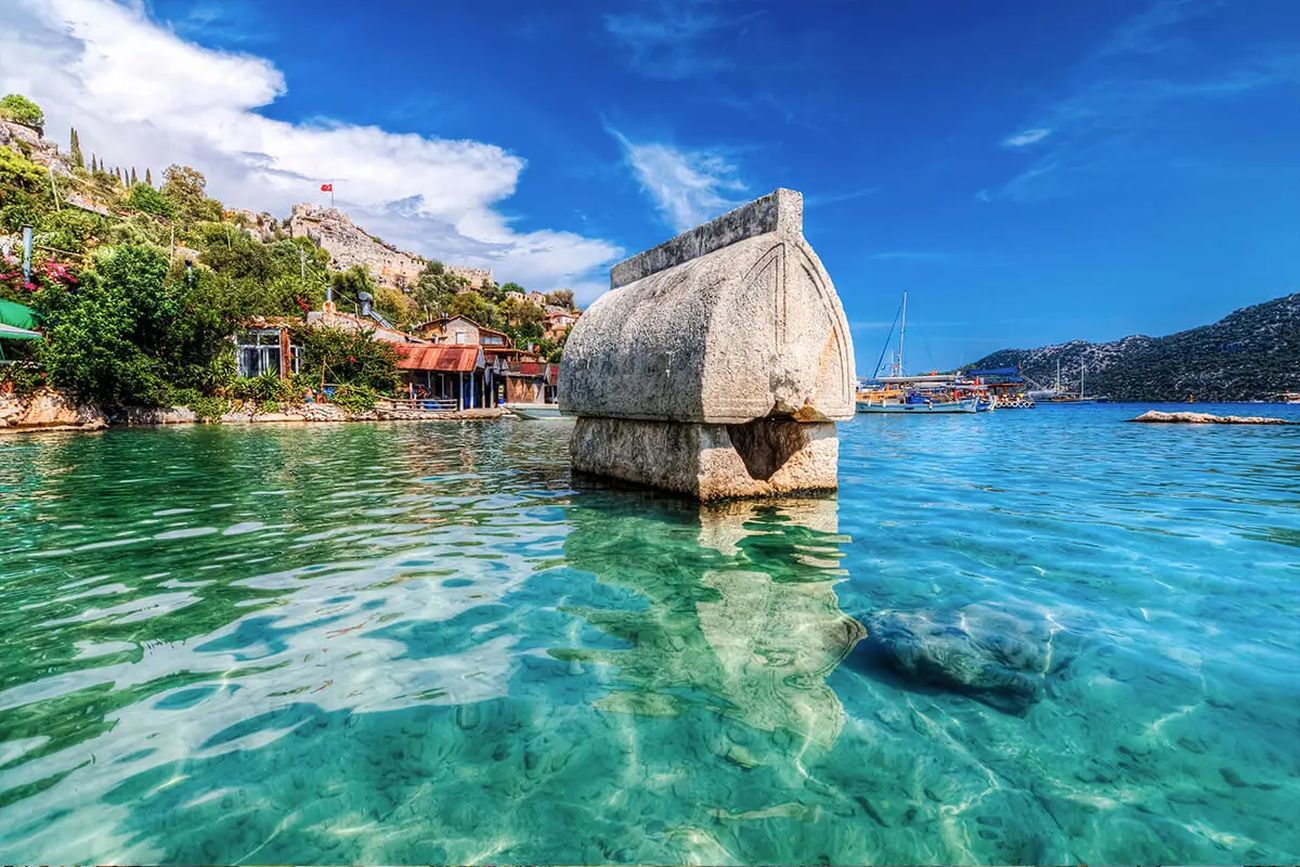 Ab Alanya: Kekova, Demre und Myra Tour mit Bootsfahrt