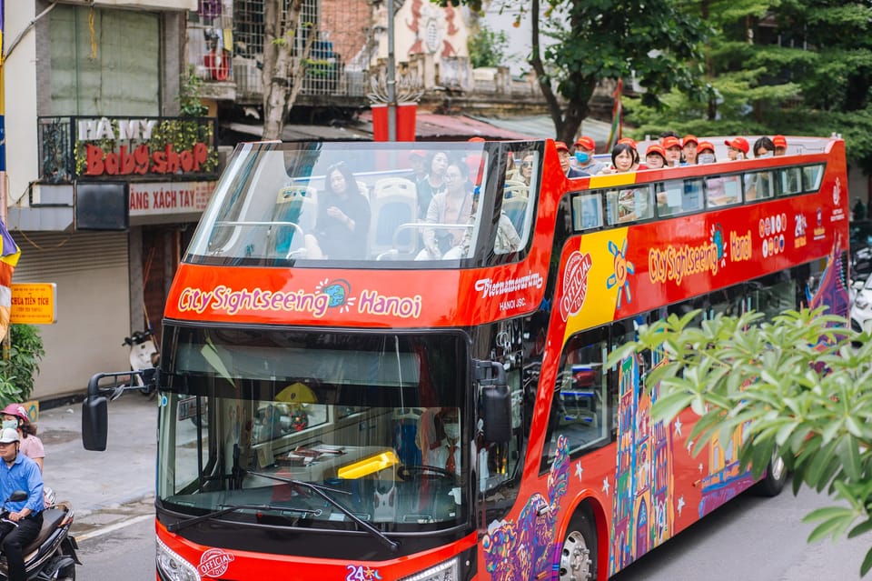 Hanoi: Double-Decker Sightseeing Bus Ticket | GetYourGuide