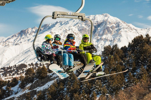 From Tashkent: Amirsoy, Chimgan & Charvak Mountain Day Trip For Local Visitors