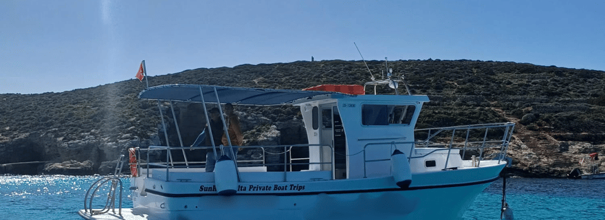Tour en bateau privé avec Blue Lagoon et Comino