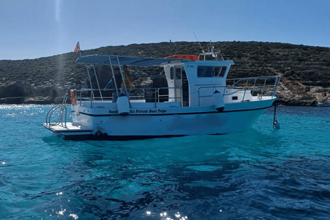 Private Boat Tour Experience with Blue Lagoon and Comino Private Boat Tour Experience | 7 hours
