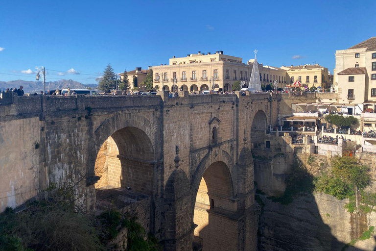 from Mijas, Malaga: Private tour Ronda incl. transfer, bullfighting arena and tapas