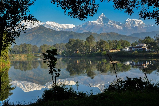 Visit Pokhara Guided Evening Walking Tour in Lakeside in Pokhara, Nepal
