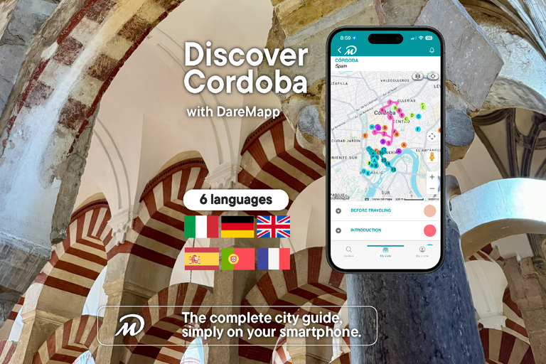 Córdoba: Private Guided Tour with Your Mobile Phone Córdoba: Private Guided Tour