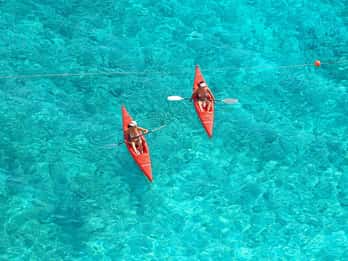 Explore Santorini's Waters: Kayak Rental Adventure