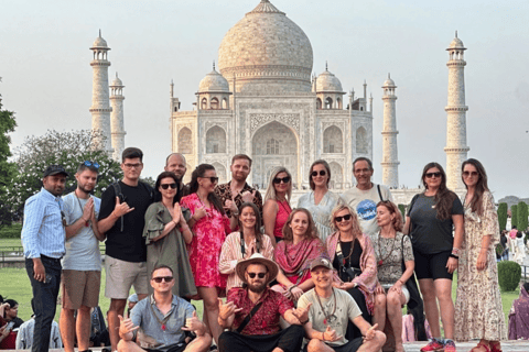 Taj Mahal, Agra Fort & Baby Taj with French Speaking Guide From Agra: Tour with Private Driver and Guide Only