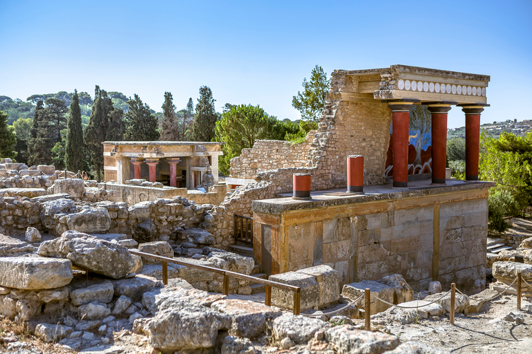 Ingresso sem fila para o Palácio de Knossos e tour guiado particularBilhete e visita guiada privada