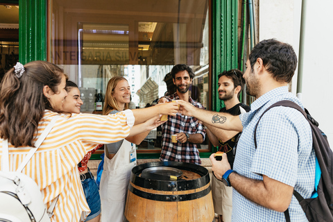 Lissabon: Kulinarischer Rundgang mit Speisen und Wein