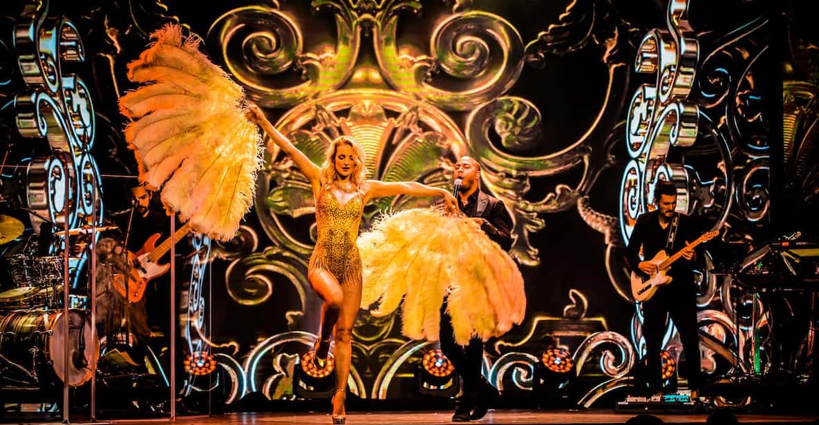 Afbeelding 2 van Amsterdam: VEGAS-dinnershow met 3-gangenmenu om te delen