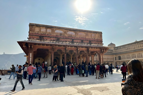 From Delhi: Jaipur City Historical and Culture Full-Day TripTour with Private Transportation (No Lunch or Entry Tickets)