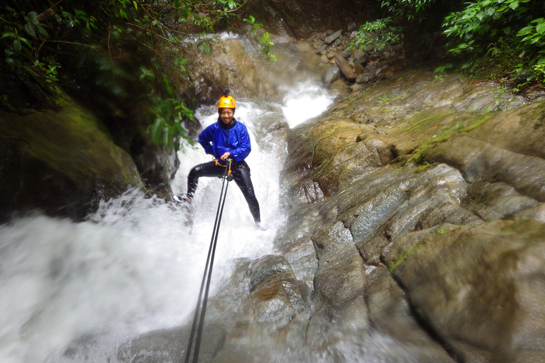 Baños: Canyoning in Chamana or Rio Blanco Waterfalls