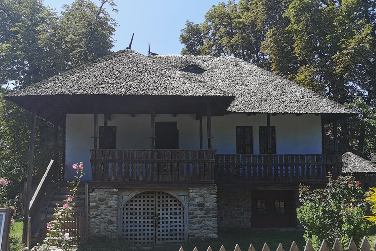 Visita panorâmica de Bucareste com três paragens e duas visitas.