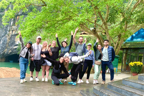 Phong Nha Cave & Paradise Cave: Guided Tour Boat & Explore Group Tour with Drop-Off in Hue