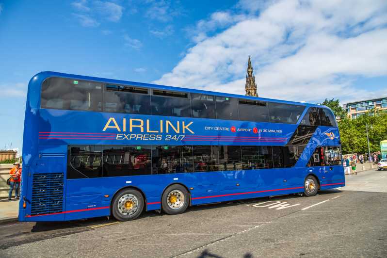 Aeropuerto de Edimburgo: servicio de lanzadera en autobús
