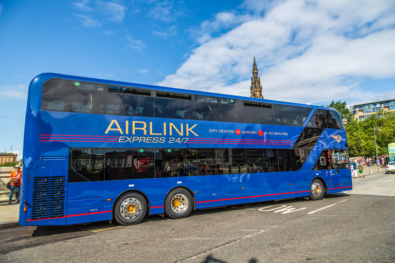 Edinburgh Airport: Bus Transfer Return (Round Trip)