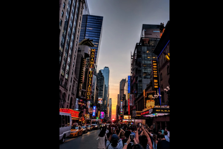 NYC: Magische stadslichten en stadsrondleiding door BroadwayNYC: Magische stadsverlichting en Broadway-stadsrondleiding per riksja