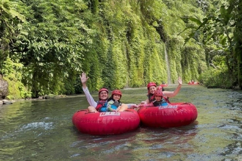 Ubud: Cave ATV, Lazy River Tubing & Zipline in Rice Terrace River Tubing only - No Other Activities