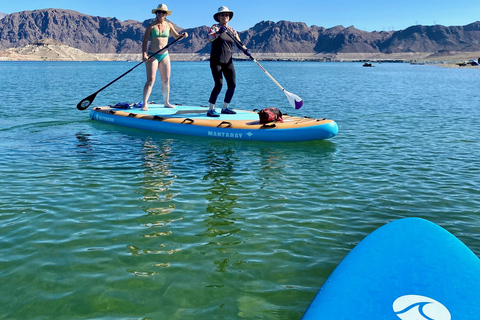 Lake Mead: Giant Paddle Board guided Tour includes 4 people