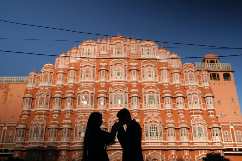 Excursion d'une journée à Jaipur depuis Delhi par voie rapideVoiture privée avec chauffeur et visite guidée uniquement