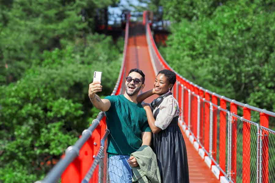 Seoul: DMZ mit optionaler Hängebrücke, Blick auf Nordkorea. Foto: GetYourGuide