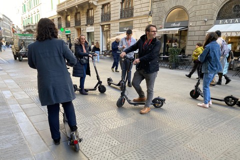 Florenz: 2-stündige Sightseeing-Tour mit dem Elektro-Roller