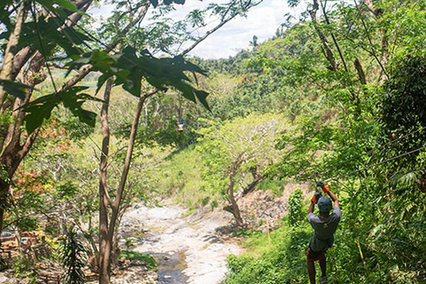 Trekking alle cascate, safari nella giungla, zipline, piscina di fango, tour alle sorgenti termali.Solo quote di ingresso