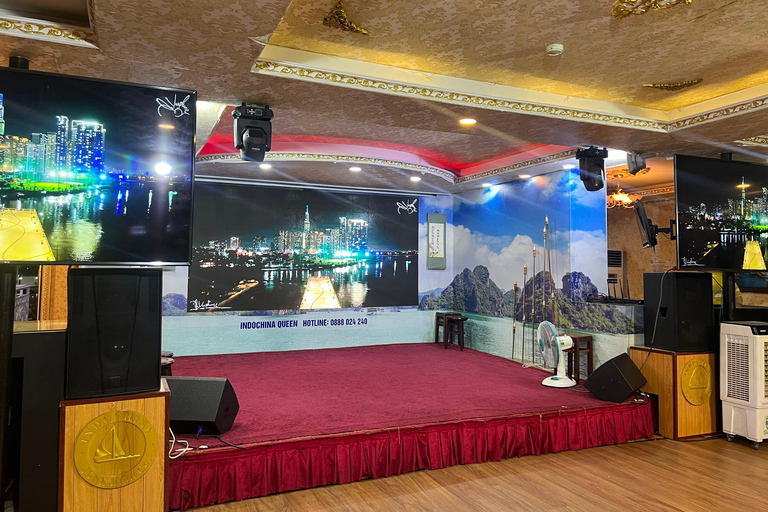 Ho Chi Minh: Water Puppet Show and Dinner Cruise (Max 11) Dinner on Cruise ONLY (With Guide, Pick-up & Drop-off)
