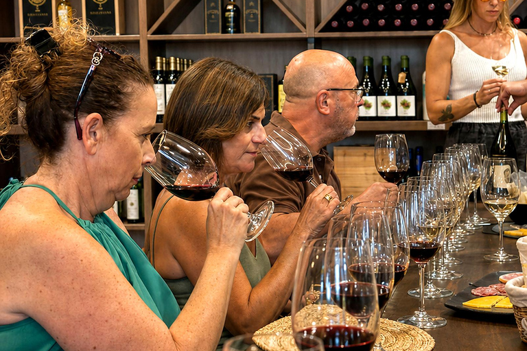 Malaga: Spanish Wine Tasting with 5 Wines and Pairing Tapas