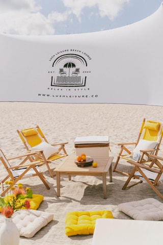 Riviera Suite: Private Beach Lounge and Picnic Set Up