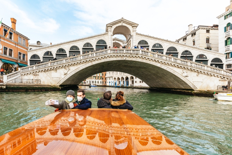 Gran Canal de Venecia: 1 hora de tour en barcaTour de 1 hora en barco por el Gran Canal en inglés