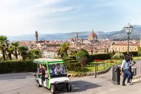 Excursão de meio dia em carrinho de golfe em Florença - Visita guiada