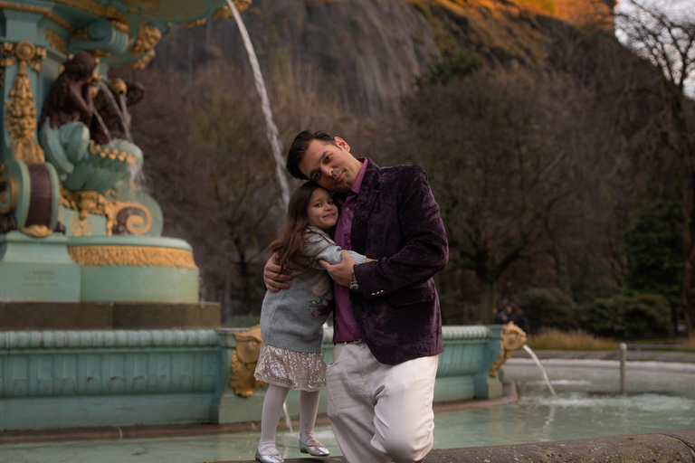 Edinburgh Photo Tour: Professional Photoshoot 2 Hour Complete Edinburgh Photoshoot (with video + B&W set)