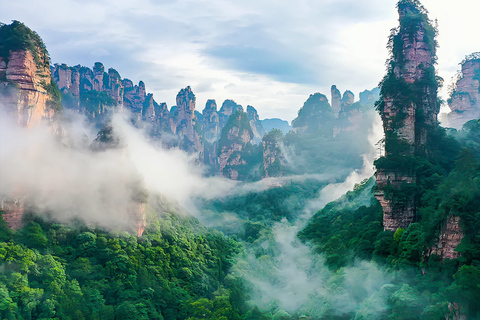 Zhangjiajie 2-Day Tour with Sunrise & Hidden Trails Zhangjiajie 2-Day Tour with Sunrise & Hidden Trails