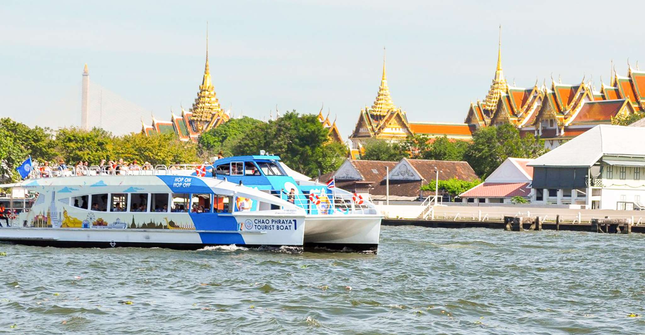 Bangkok: Chao Phraya River Hop-on Hop-off Boat