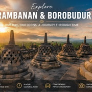 Prambanan & Borobudur Private Day Trip Prambanan & Borobudur Private Day Trip