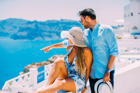 Santorin : séance photo privée à Oia, Imerovigli ou Fira