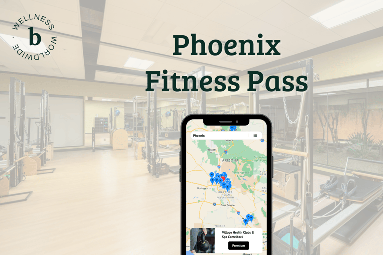 Phoenix Premium Fitness Pass Phoenix: Fitness Studio or Gym Pass for 2 Visits