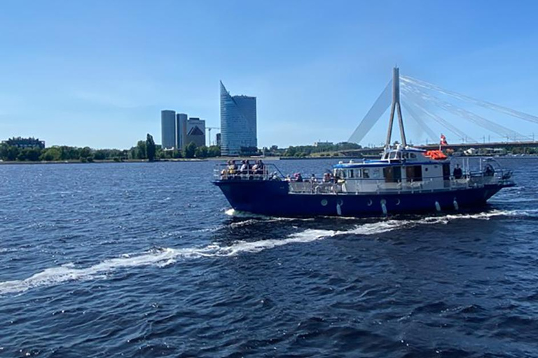 From Jurmala to Riga boat trip