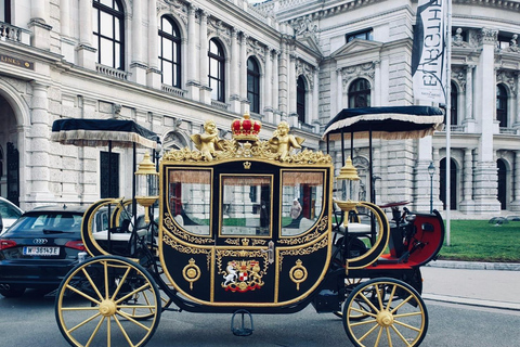 Vienna: Electric-Imperial Carriage Sightseeing Tour60 min. Private Electric-Imperial Carriage Tour with drinks