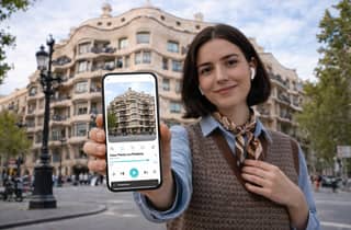 Barcelona: Casa Mila – Eintritt ohne Anstehen & digitales Quiz